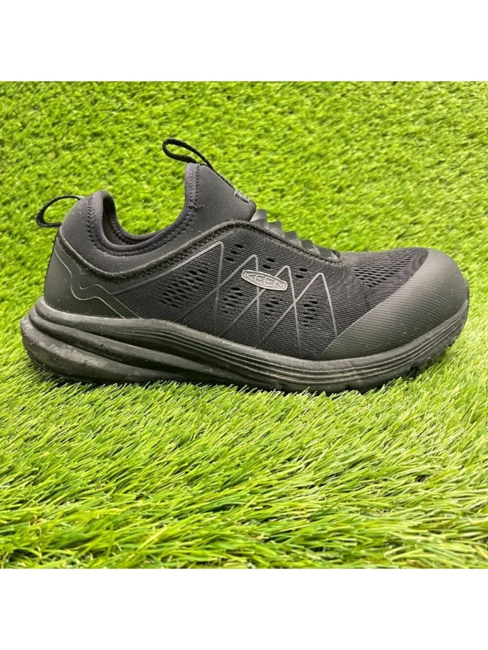 Keen Vista Energy Shift ESD Womens Size 9D Black Slip On Work Shoes Sneakers